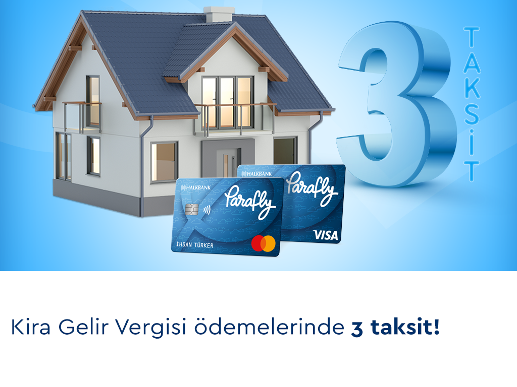 Kira Gelir Vergisi ödemelerinde 3 taksit fırsatı!